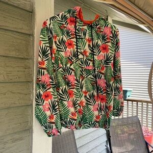 Tropical Blank NYC windbreaker